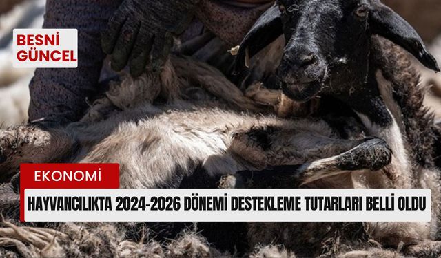 Hayvancılıkta destekleme tutarları belli oldu