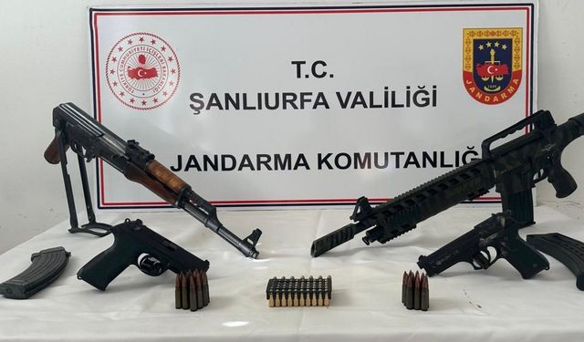 Şanlıurfa’da silah kaçakçılığı operasyonu: 1 gözaltı