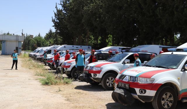 Şanlıurfa'da "UMKE 19. Bölge Tatbikatı" yapıldı