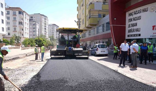 Şehitkamil’de asfalt seferberliği