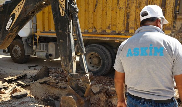 TOKİ konutları için altyapı çalışmaları sürüyor