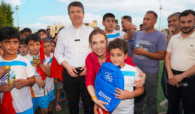 Adıyaman Belediyesi Yaz Spor Okulları Futbol Branşı Coşkuyla Açıldı