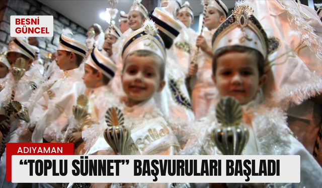 “Toplu Sünnet” Başvuruları Başladı