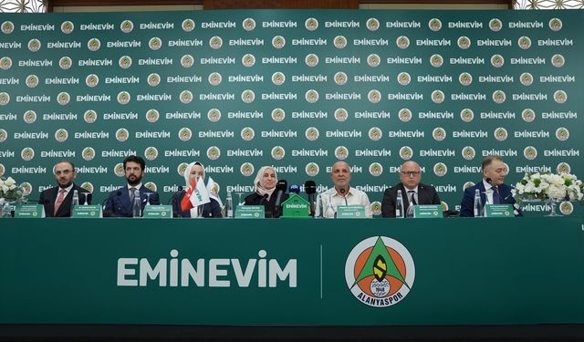 Alanyaspor ile Eminevim arasında sponsorluk anlaşması imzalandı