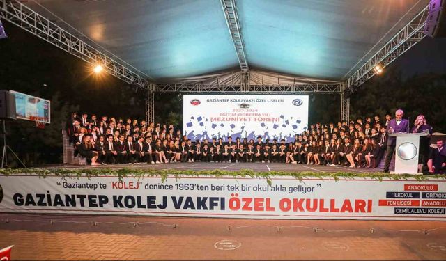 Gaziantep Kolej Vakfı öğrencileri üniversiteli oldu