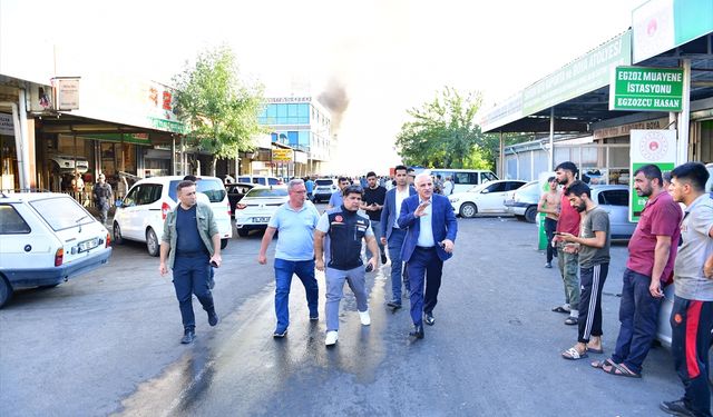 2. Sanayi Sitesi'nde çıkan yangın söndürüldü