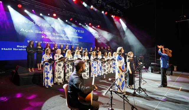 Kadın Korosu unutulmaz bir gece yaşattı