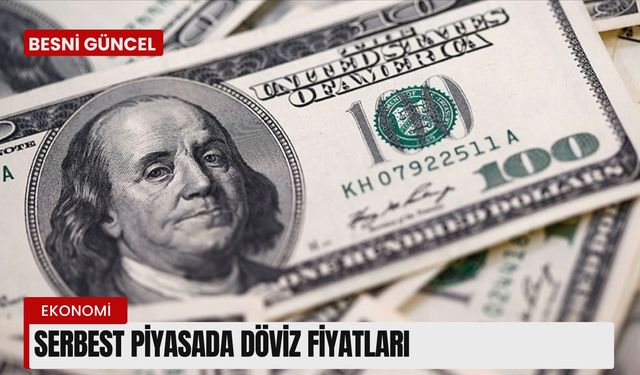 Serbest piyasada döviz fiyatları 20.08.2024