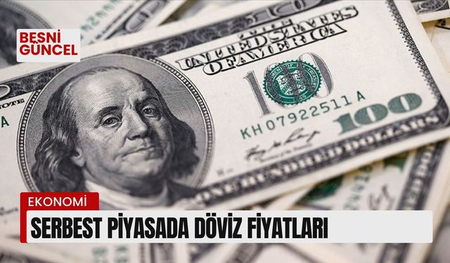 Serbest piyasada döviz fiyatları 22.08.2024