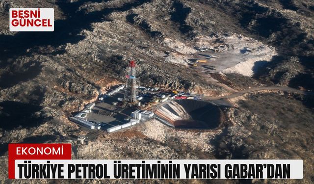 Türkiye petrol üretiminin yarısı Gabar’dan