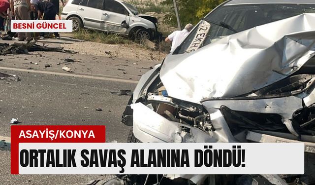 Zincirleme trafik kazası: 1 ölü, 5 yaralı