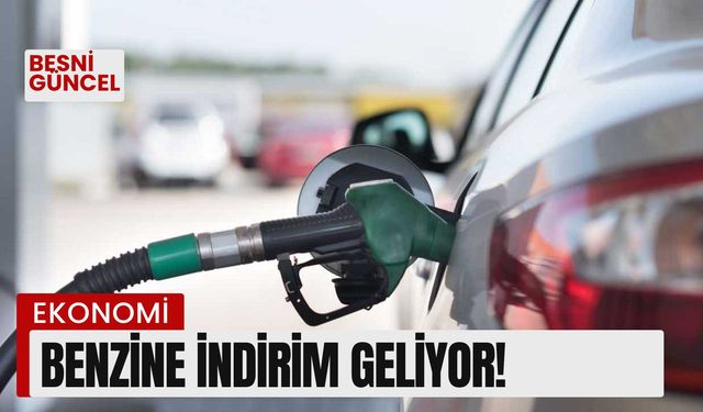 Benzine indirim geliyor!