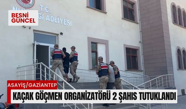 Kaçak göçmen organizatörü 2 şahıs tutuklandı