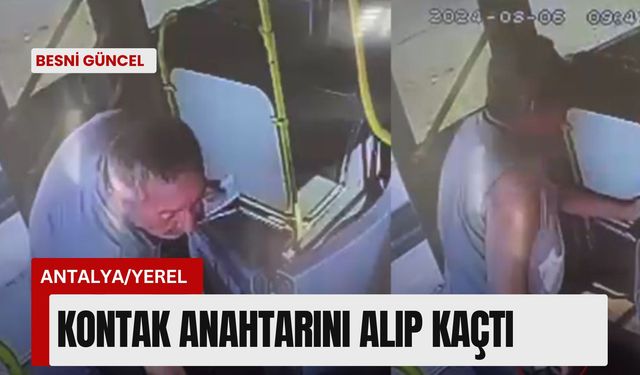 Halk otobüsü şoförünü tokatladı!