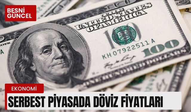 Serbest piyasada döviz fiyatları 15.08.2024