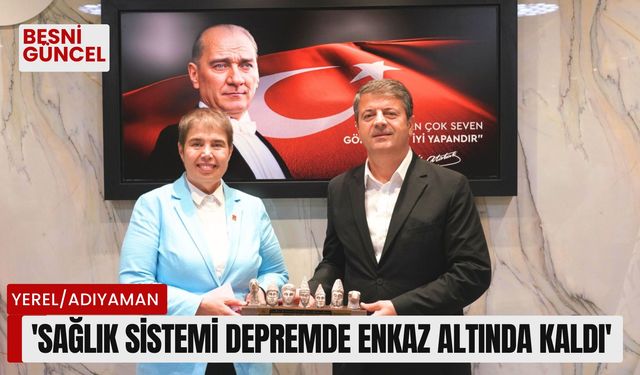 'Sağlık sistemi depremde enkaz altında kaldı'