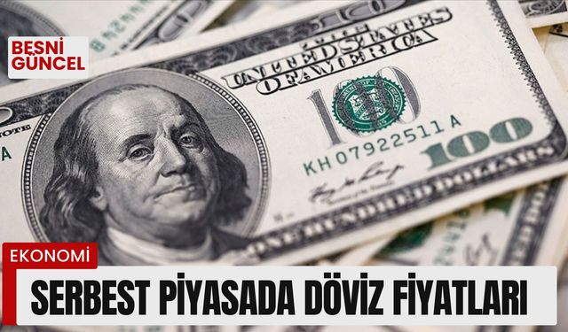 Serbest piyasada döviz fiyatları 16.08.2024