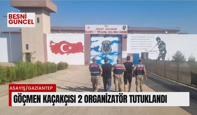 Göçmen kaçakçısı 2 organizatör tutuklandı