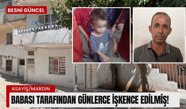 Elleri ve kolları bağlı bulunan çocuğun anne ve babası gözaltına alındı