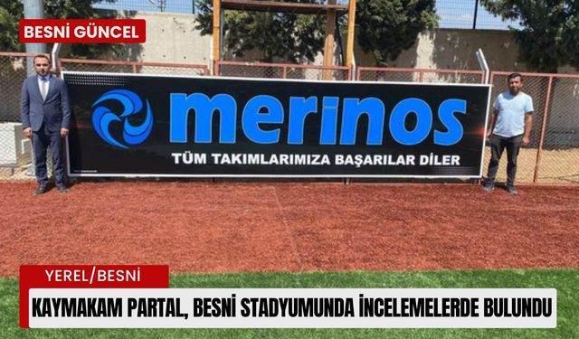 Kaymakam Partal'dan Merinos'a teşekkür