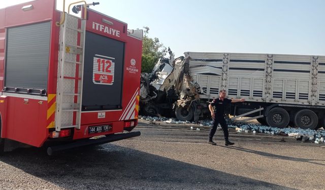 Malatya'da zincirleme kaza: 1 ölü, 1 yaralı