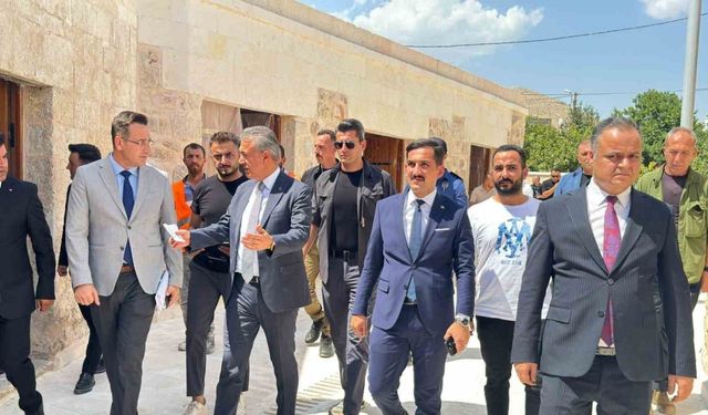 Mardin Valisi Akkoyun, Dargeçit tarihi çarşıyı inceledi