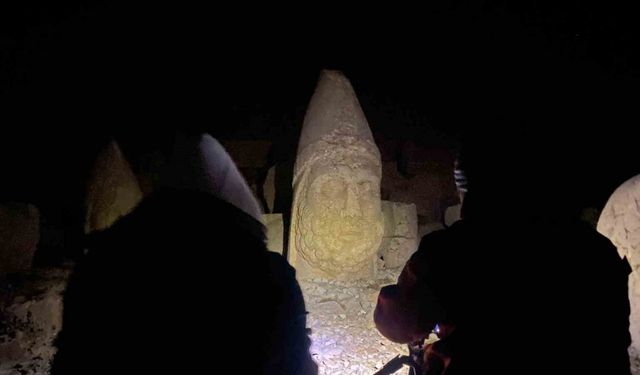 Nemrut Dağı’nda meteor yağmurunun görsel şöleni