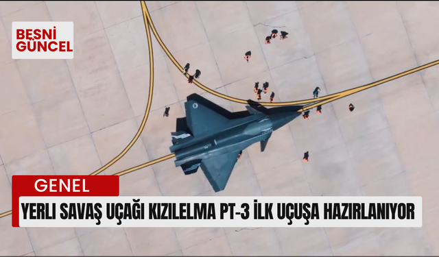 Yerli Savaş Uçağı KIZILELMA PT-3 İlk Uçuşa Hazırlanıyor