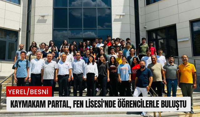 Kaymakam Partal, Fen Lisesi'nde Öğrencilerle Buluştu