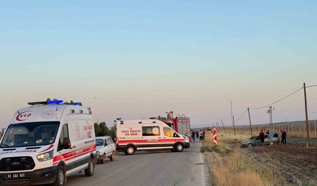 Şanlıurfa’da trafik kazası: 5 yaralı