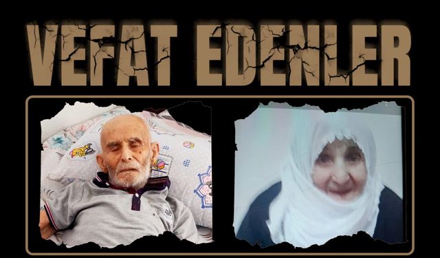 BESNİ'DE VEFAT EDENLER 24.08.2024