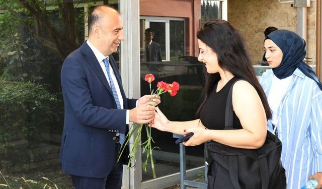 Adıyaman Üniversitesi'nde sıcak karşılama