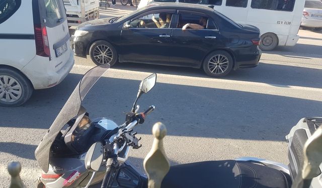 Adıyaman’da kaza: Motosiklet sürücüsü yaralandı