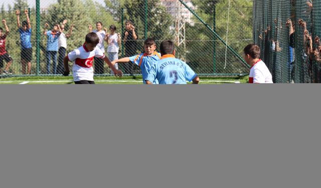 Adıyamanlı çocuklardan Bakan Kurum'a halı saha teşekkürü