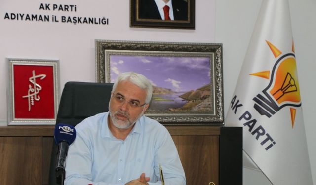 AK Parti İl Başkanı Kablan: 'Çarşı projesi Adıyaman’ın geleceğini şekillendirecek'