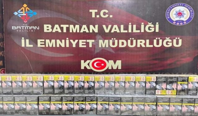 Akaryakıt tankerinde gümrük kaçağı sigara ele geçirildi