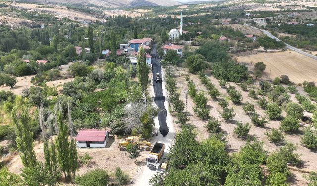 Belediye Kırsaldaki yol bağlantılarını güçlendiriyor