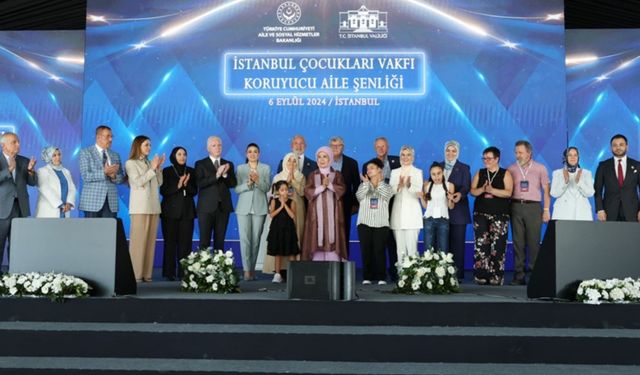 Emine Erdoğan, 'Koruyucu Aile Şenliği’nde ailelerle buluştu