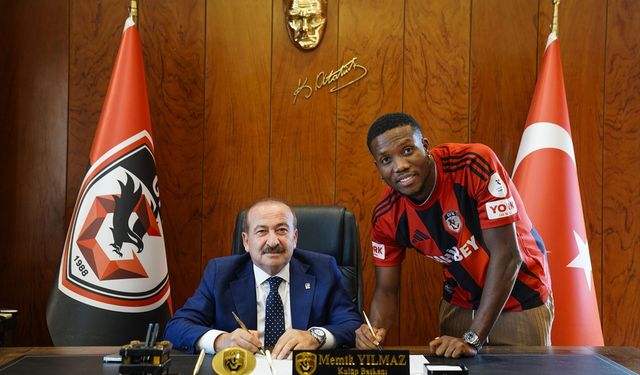 Gaziantep FK, golcü Okereke'yi renklerine bağladı