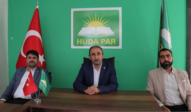 HÜDA PAR Genel Başkan Vekili Demir, Kilis'te gazetecilerle bir araya geldi