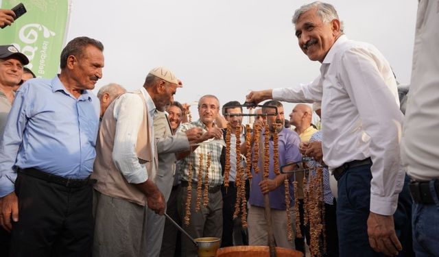 Kahta’da 1. Kerge (Bağbozumu) Festivali coşkuyla kutlandı