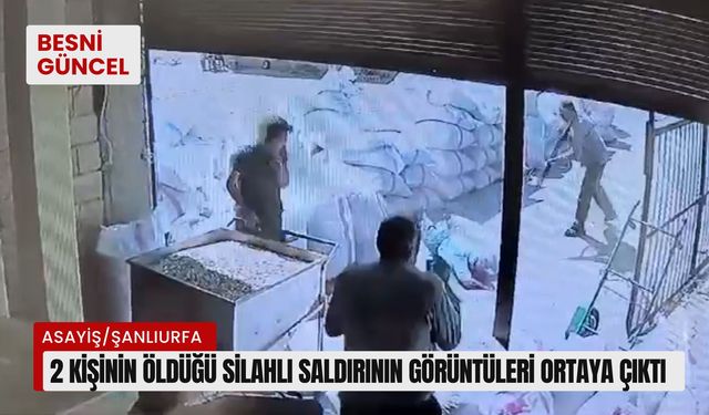 2 kişinin öldüğü silahlı saldırının görüntüleri ortaya çıktı