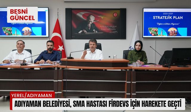 Adıyaman Belediyesi, SMA Hastası Firdevs İçin Harekete Geçti