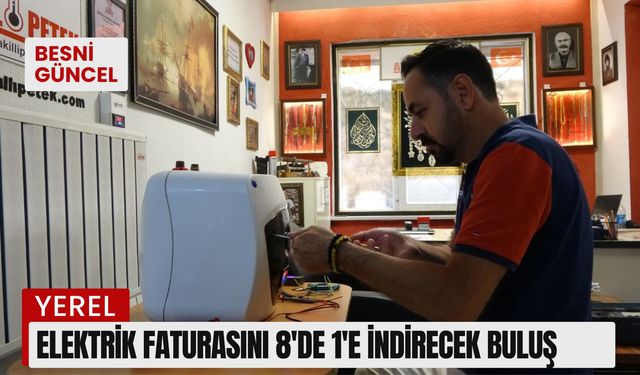 Elektrik faturasını 8'de 1'e indirecek buluş