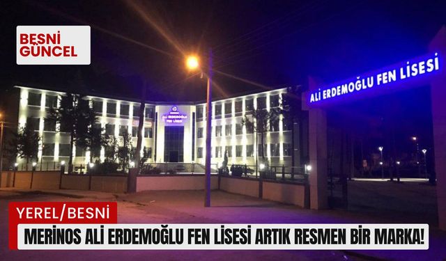 Merinos Ali Erdemoğlu Fen Lisesi Artık Resmen Bir Marka!