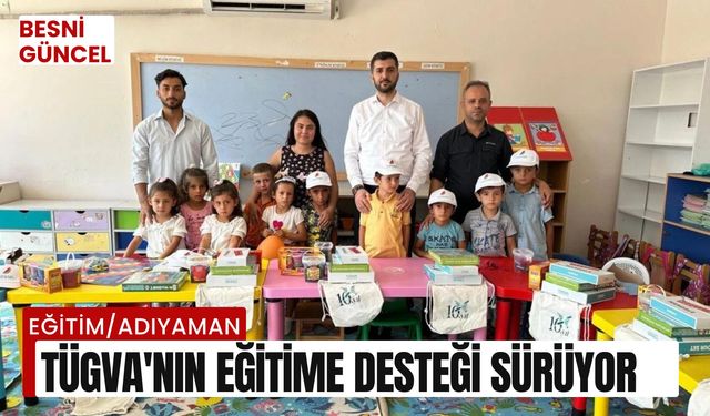 TÜGVA'nın eğitime desteği sürüyor