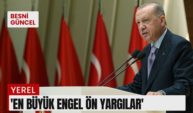 Cumhurbaşkanı Erdoğan'dan yeni anayasa açıklaması!