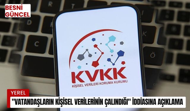 "Vatandaşların kişisel verilerinin çalındığı" iddiasına ilişkin açıklama