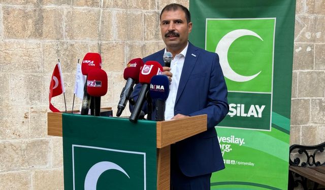 Şanlıurfa'da Yeşilay'ın çalışmaları anlatıldı