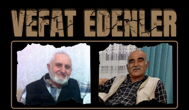 BESNİ'DE VEFAT EDENLER 17.09.2024